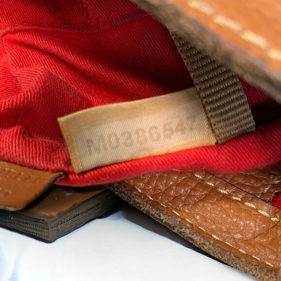 Dooney & Bourke Small Lexington Leather Tote In Caramel Pebble Leather M0386547 - Picture 7 of 13